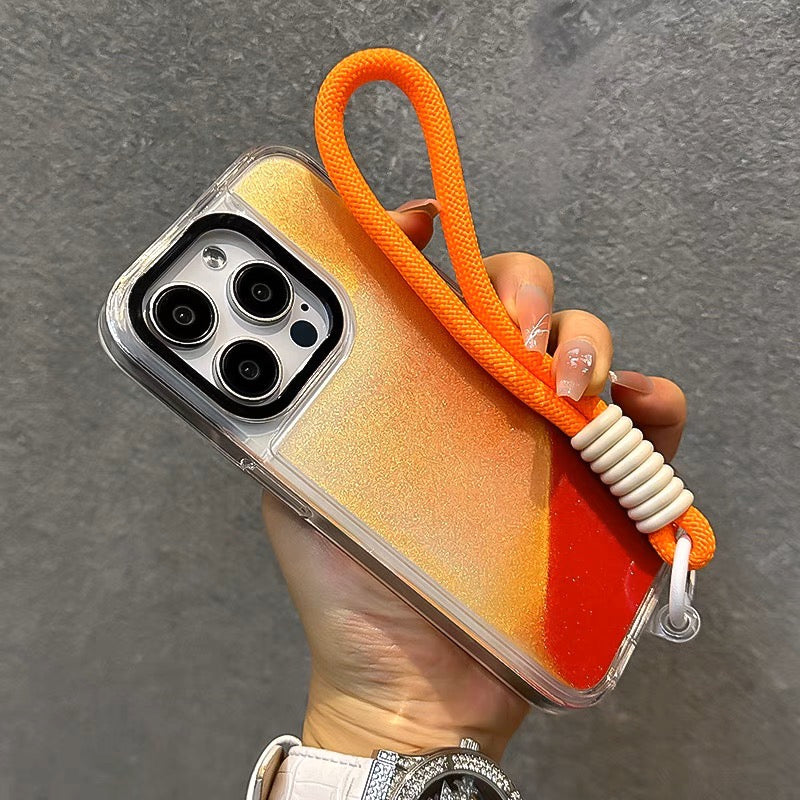 iPhoneケース おしゃれ キラキラ 単色 スマホケース