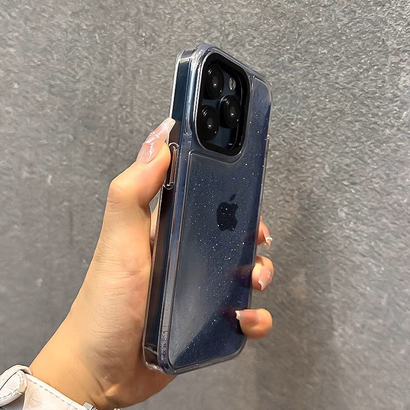 iPhoneケース おしゃれ キラキラ 単色 スマホケース