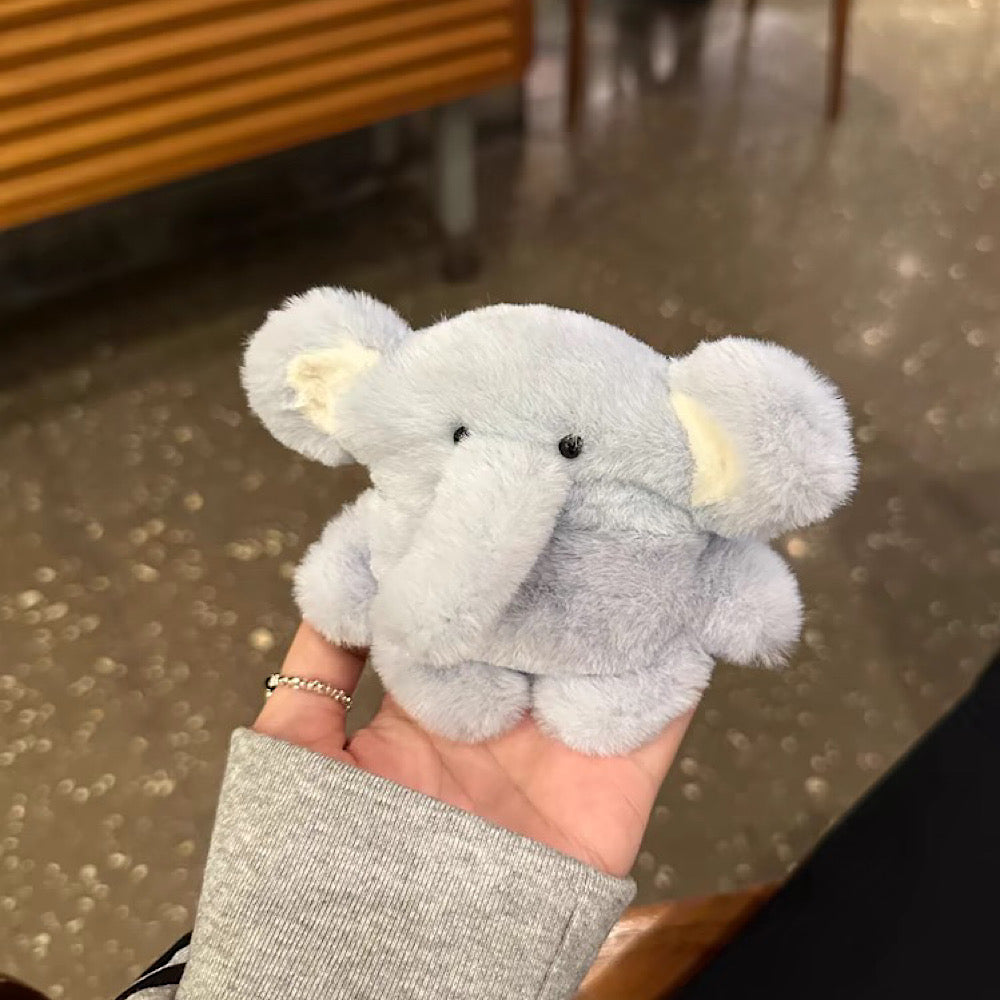 AirPodsケース かわいい ふわふわ ゾウ AirPods Proケース