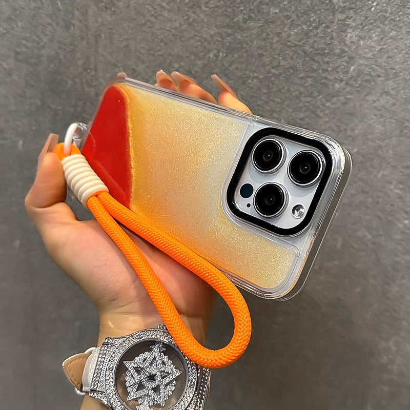 iPhoneケース おしゃれ キラキラ 単色 スマホケース