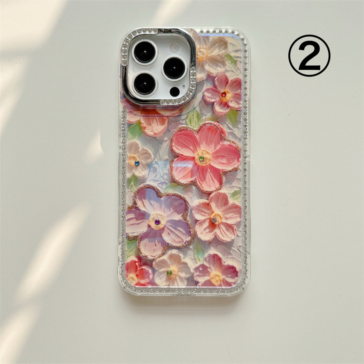 iPhoneケース おしゃれ カラフル フラワー レディース スマホケース