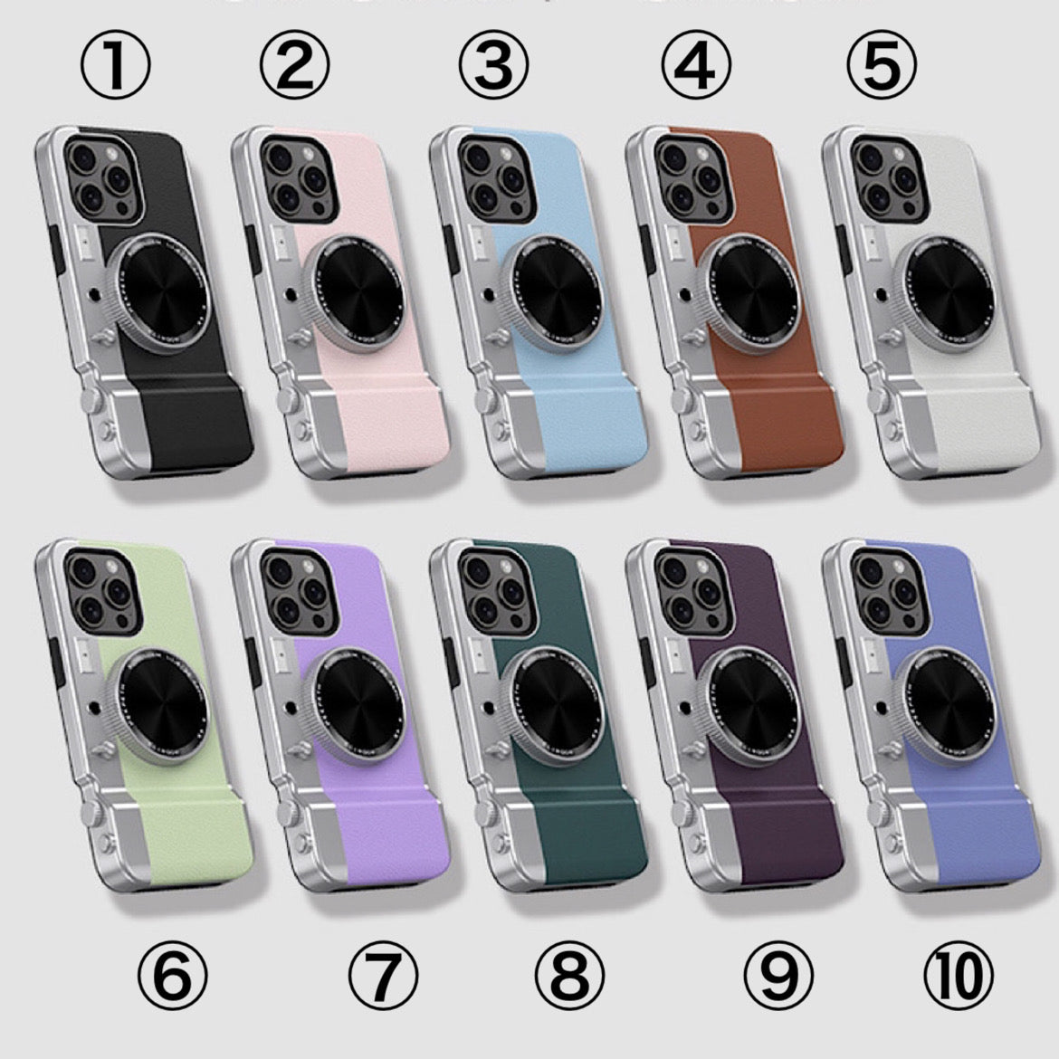 iPhoneケース 鏡付き おしゃれ カメラ スマホケース