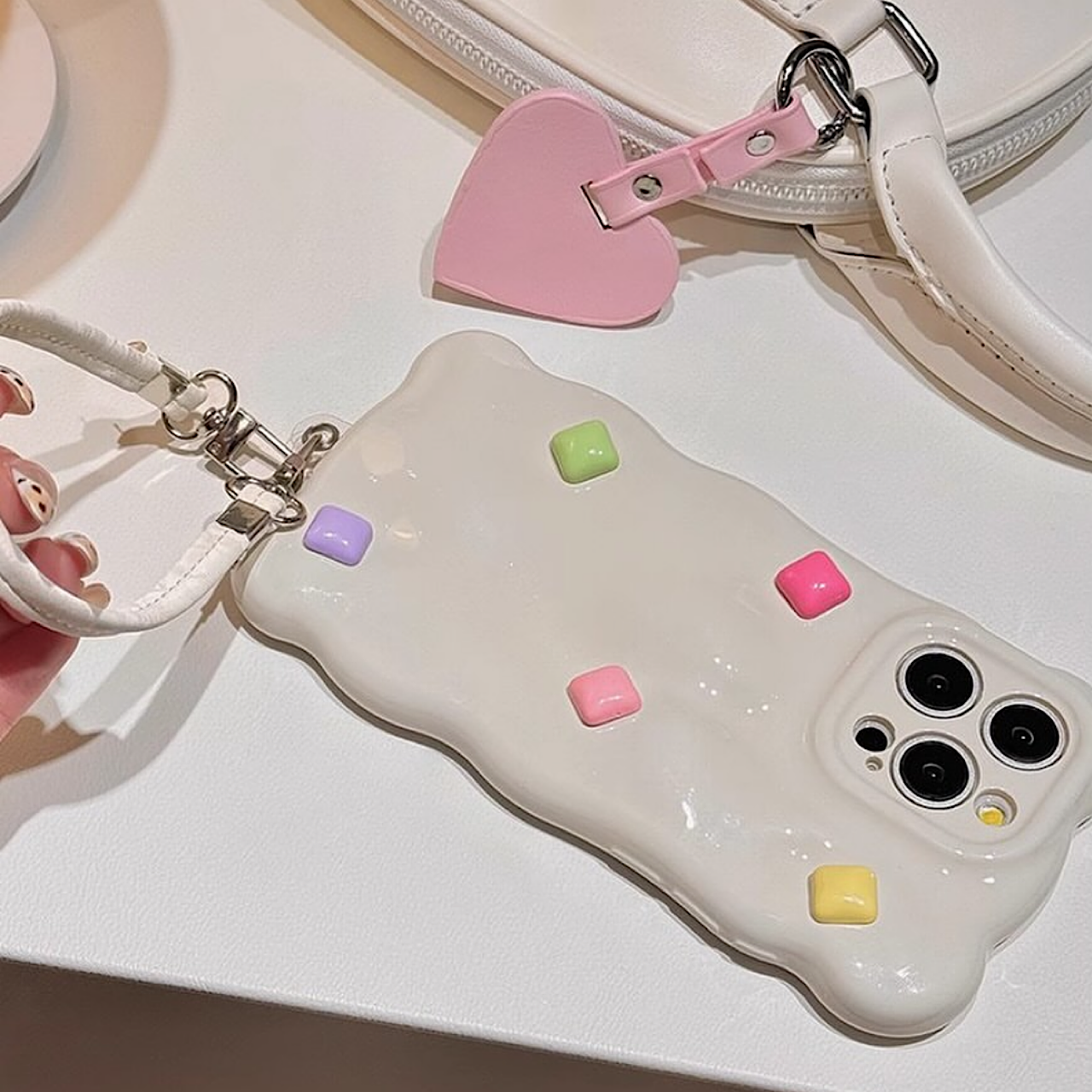 iPhoneケース おしゃれ 立体デザイン キュート スマホケース