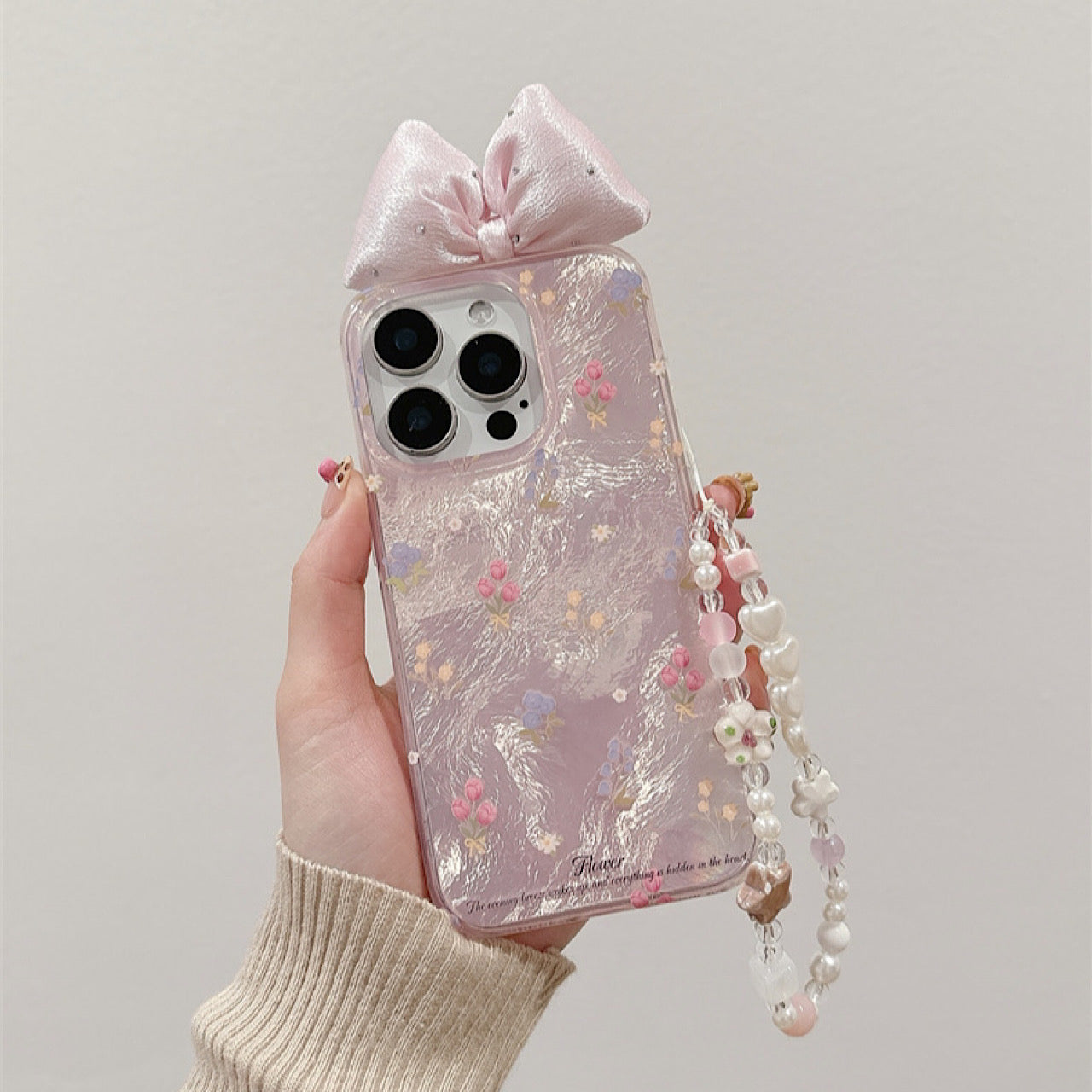 iPhoneケース カラフル フラワー おしゃれ スマホケース