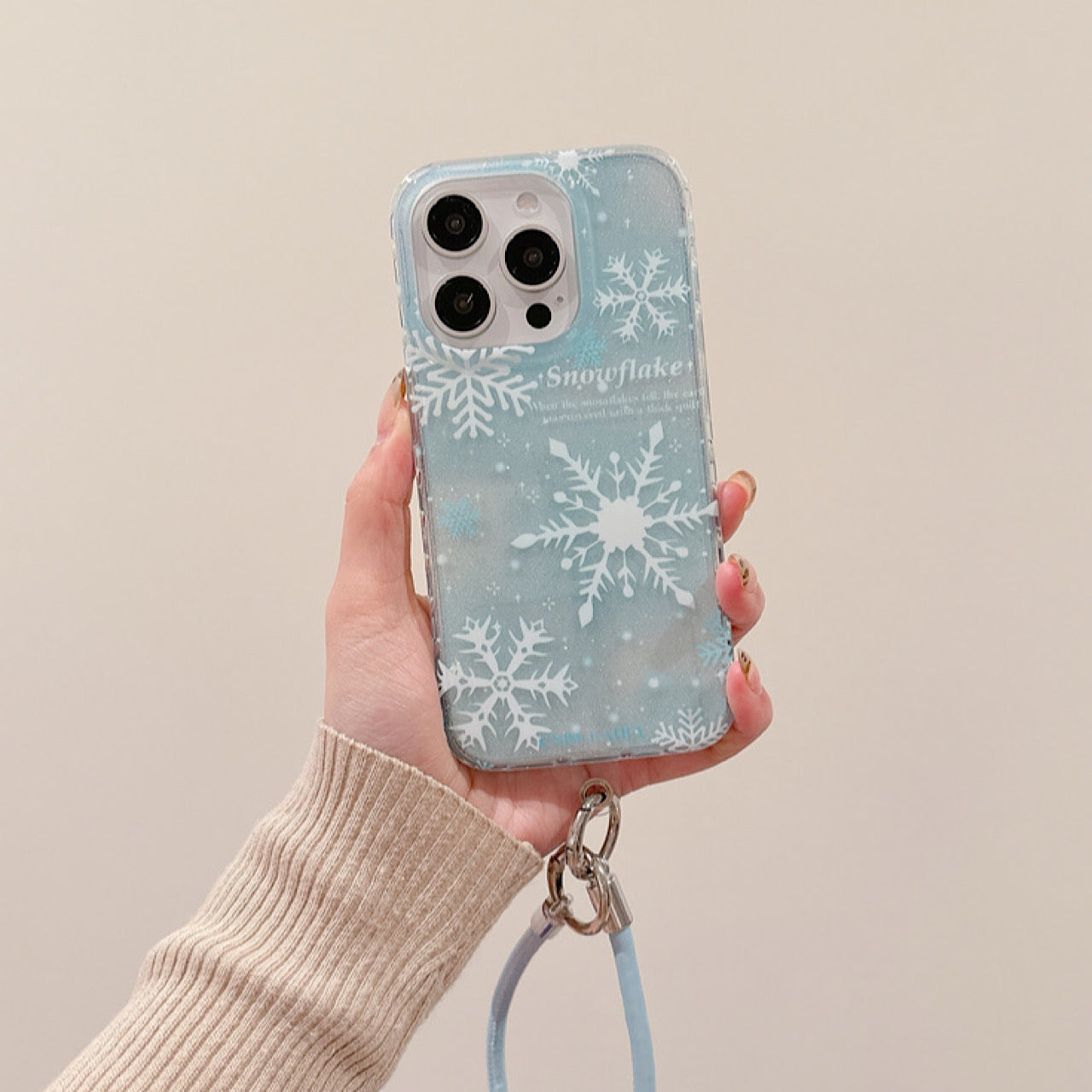 iPhoneケース おしゃれ キラキラ 雪の結晶 スマホケース