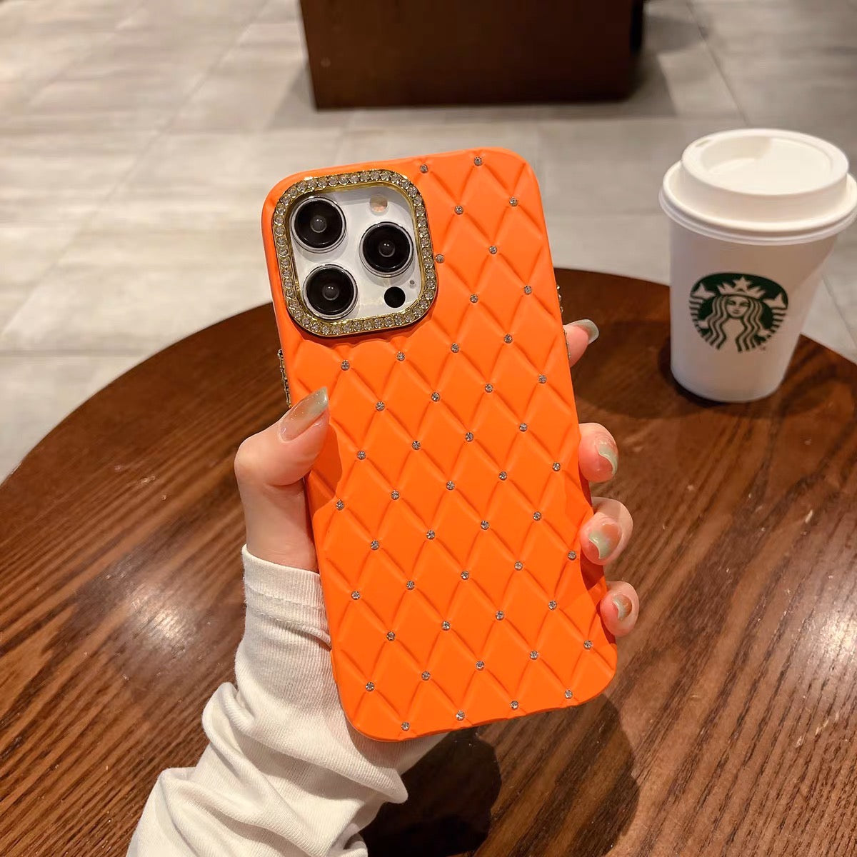 iPhoneケース おしゃれ キラキラ 単色 高級感 スマホケース