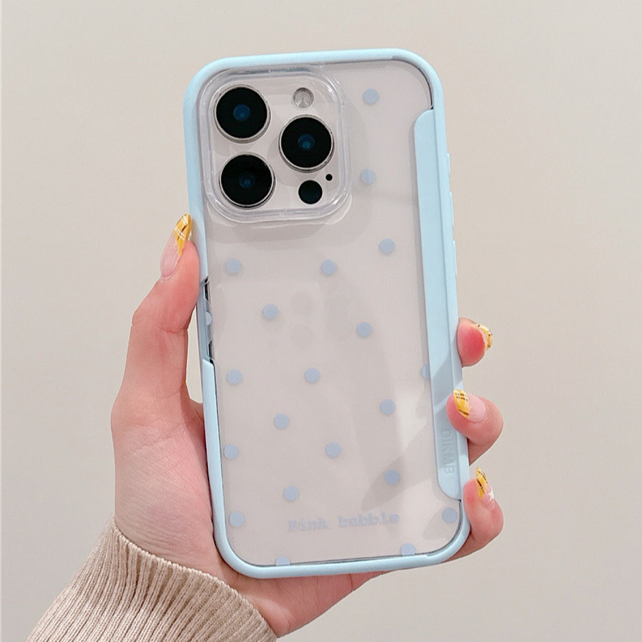 iPhoneケース おしゃれ シンプル スタンド付き 透明 クリア スマホケース