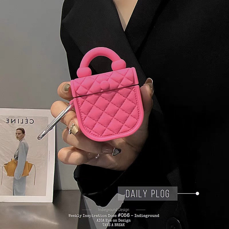 AirPodsケース おしゃれ ピンク バック AirPods Proケース