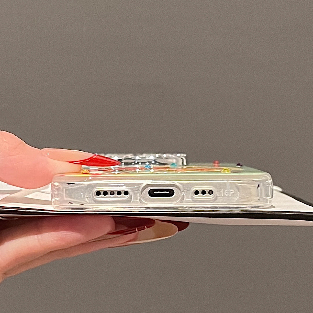 iPhoneケース かわいい フラワー キラキラ カメラ保護付き スマホケース