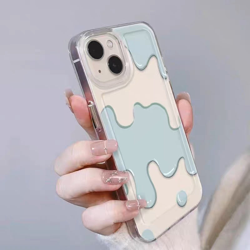 iPhoneケース おしゃれ 水溜まり スマホケース