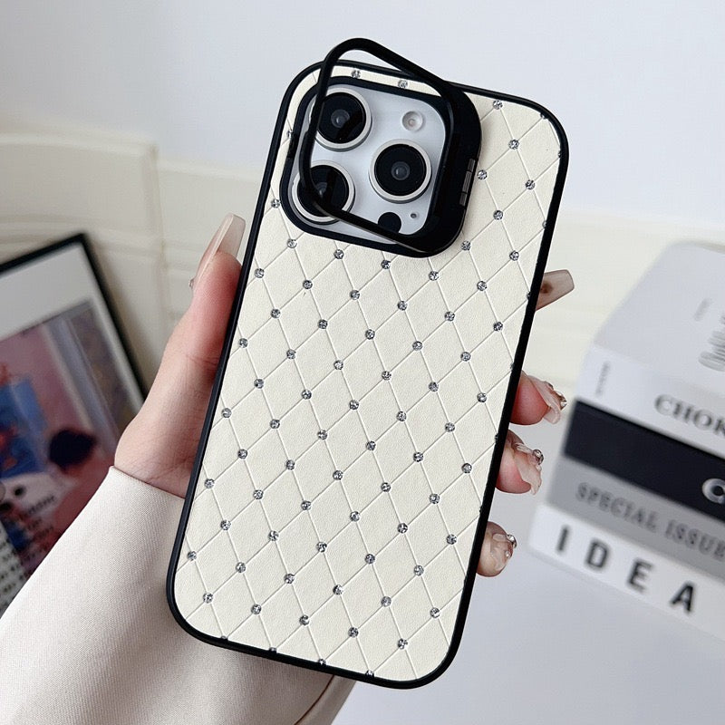 iPhoneケース おしゃれ キラキラ スタンド付き スマホケース