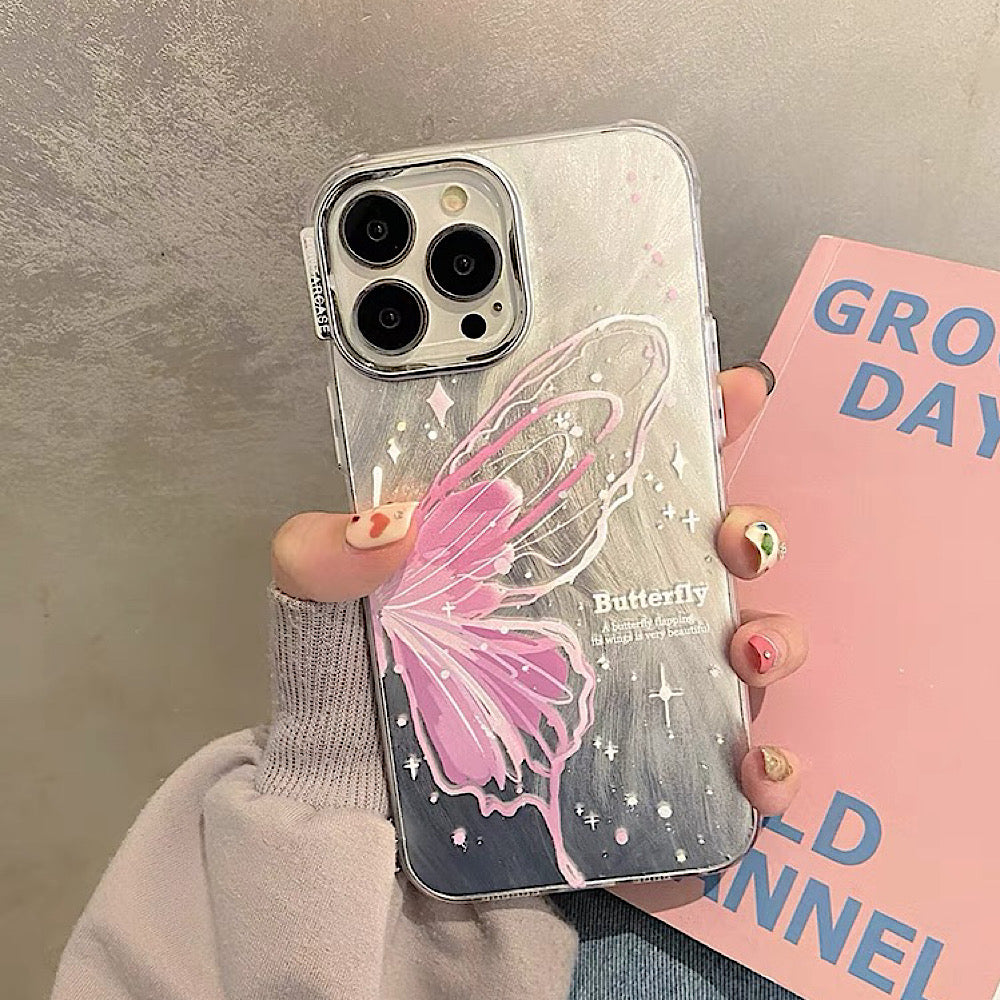 iPhoneケース おしゃれ 蝶々 スマホケース
