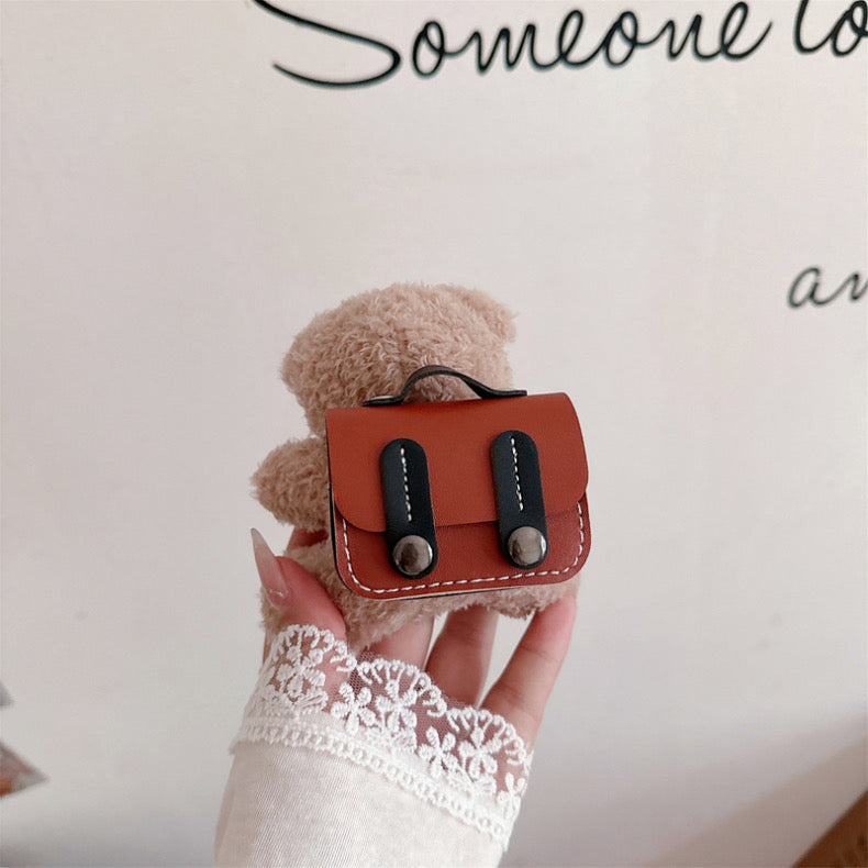 AirPodsケース かわいい 熊 ぬいぐるみ AirPods Proケース