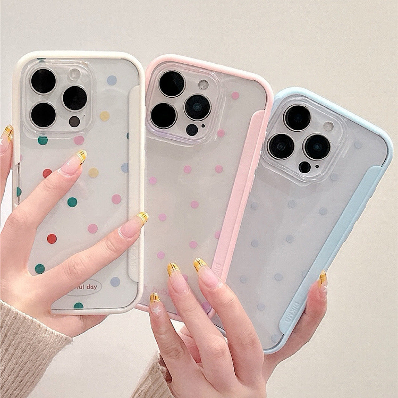 iPhoneケース おしゃれ シンプル スタンド付き 透明 クリア スマホケース