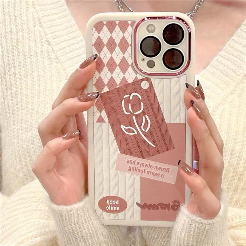 iPhoneケース おしゃれ フラワー スマホケース