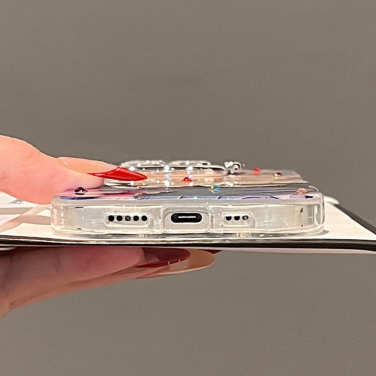 iPhoneケース おしゃれ イエロー フラワー スタンド付き スマホケース