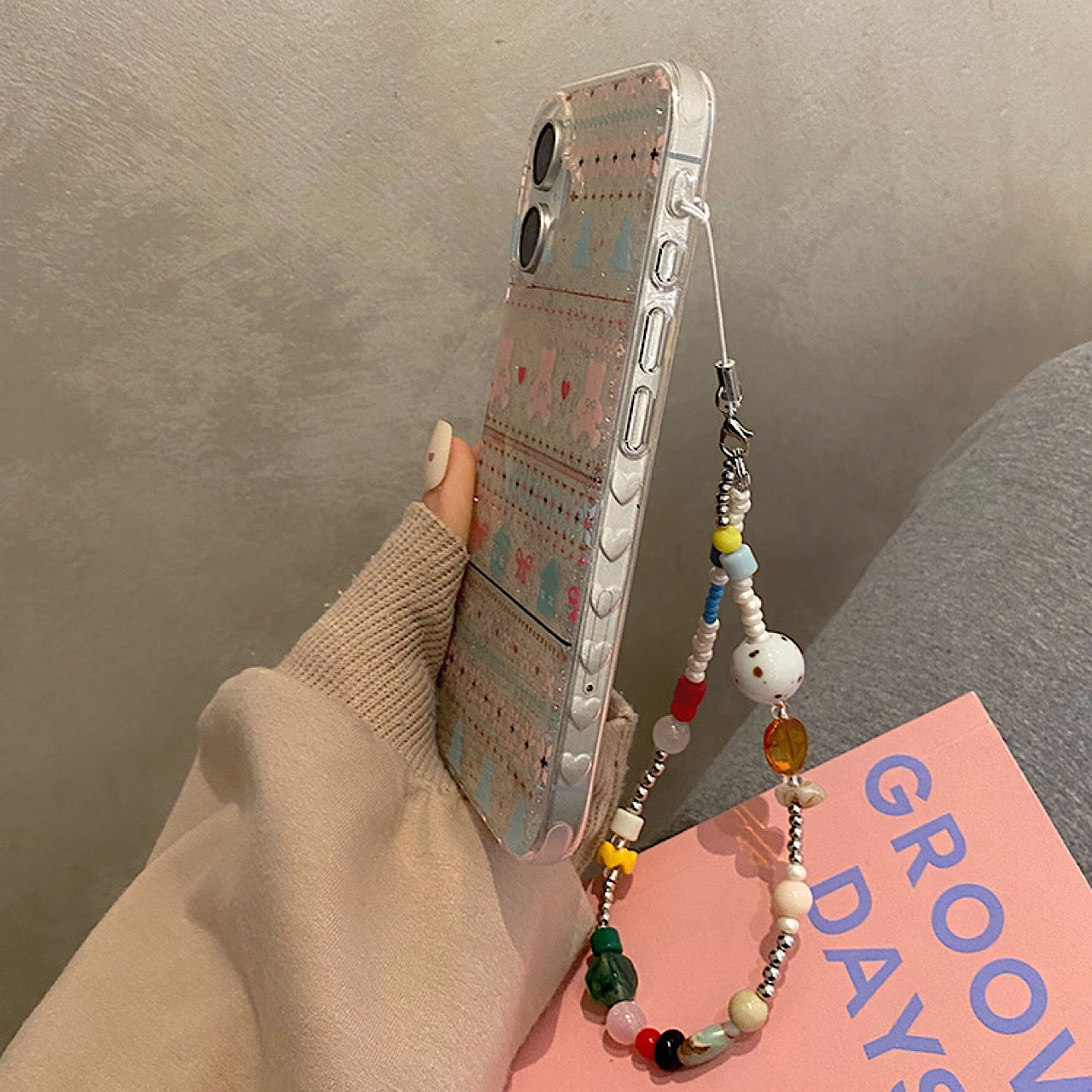 iPhoneケース かわいい カラフル柄 おしゃれ スマホケース