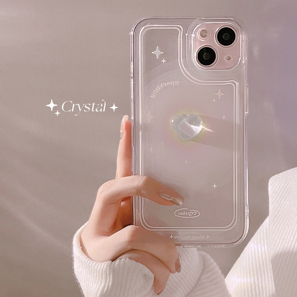 iPhoneケース 立体 リボン ハート 桃 かわいい スマホケース
