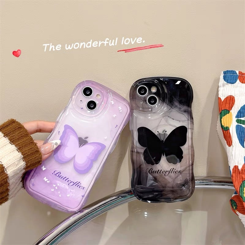 iPhoneケース かわいい 蝶々 頑丈 おしゃれ スマホケース