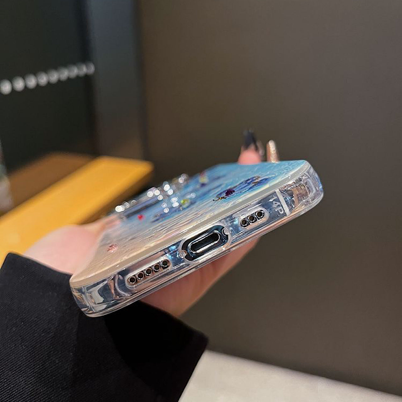 iPhoneケース おしゃれ 蝶々 スタンド付き スマホケース