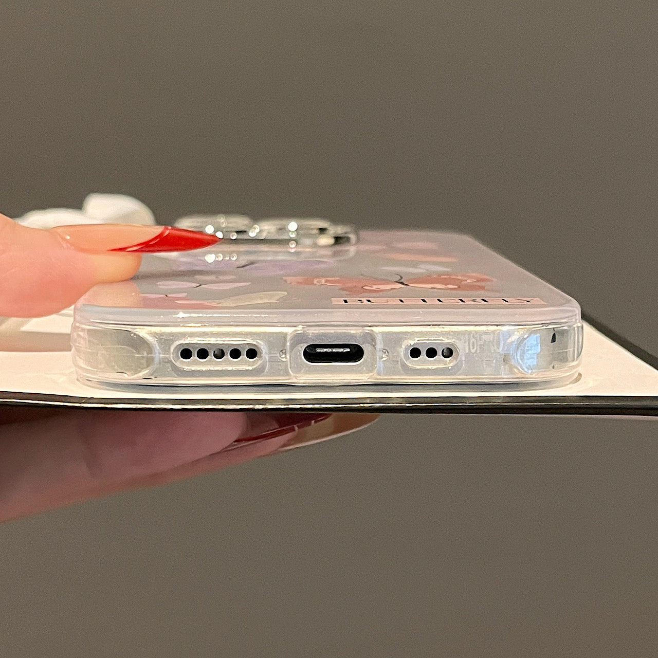 iPhoneケース おしゃれ カラフル 蝶々 スマホケース