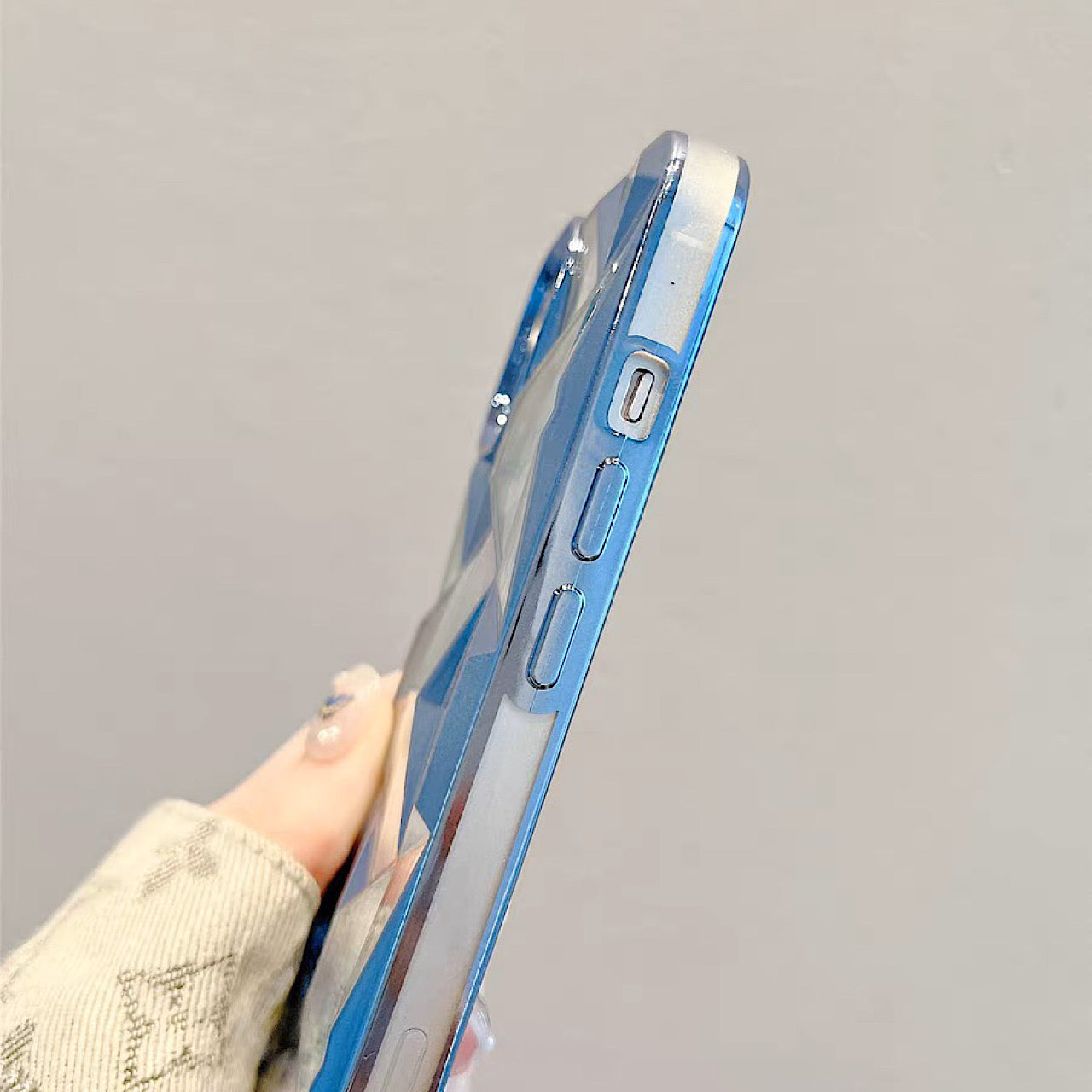 iPhoneケース おしゃれ カラフル 大理石風 スマホケース
