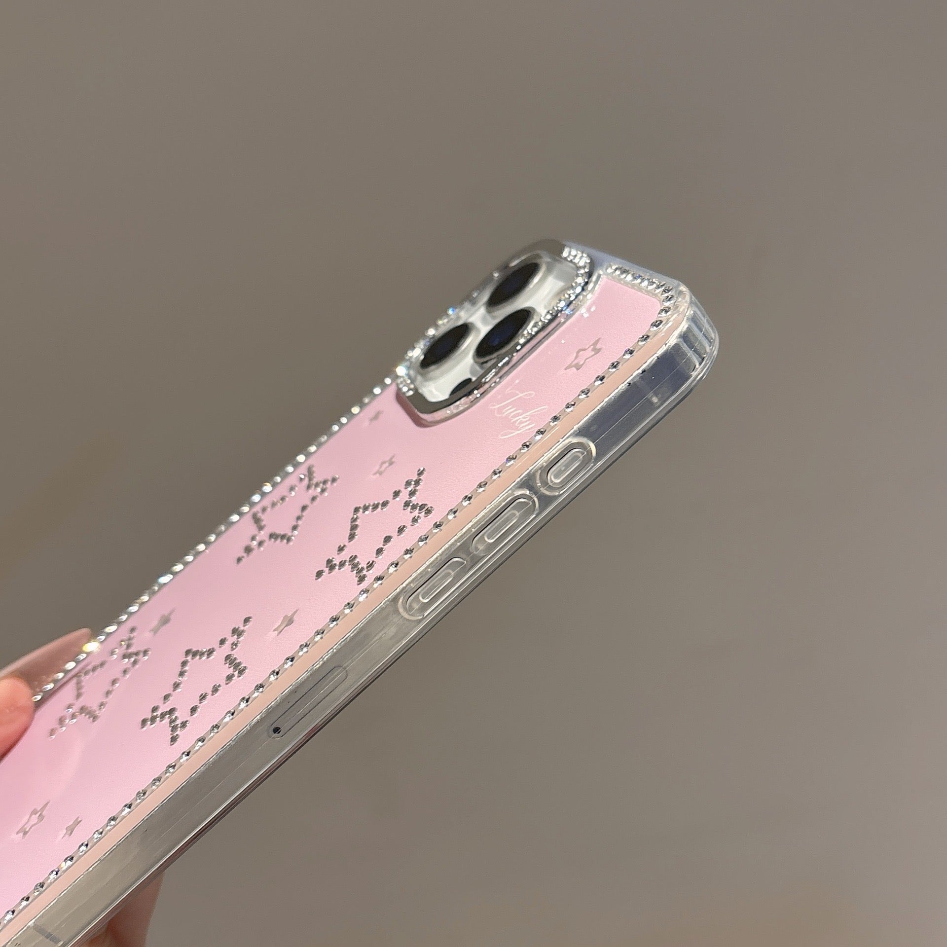 iPhoneケース おしゃれ キラキラ スター ラインストーン スマホケース