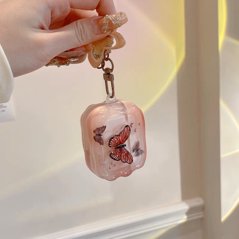 AirPodsケース 立体 蝶々 おしゃれ AirPods Proケース
