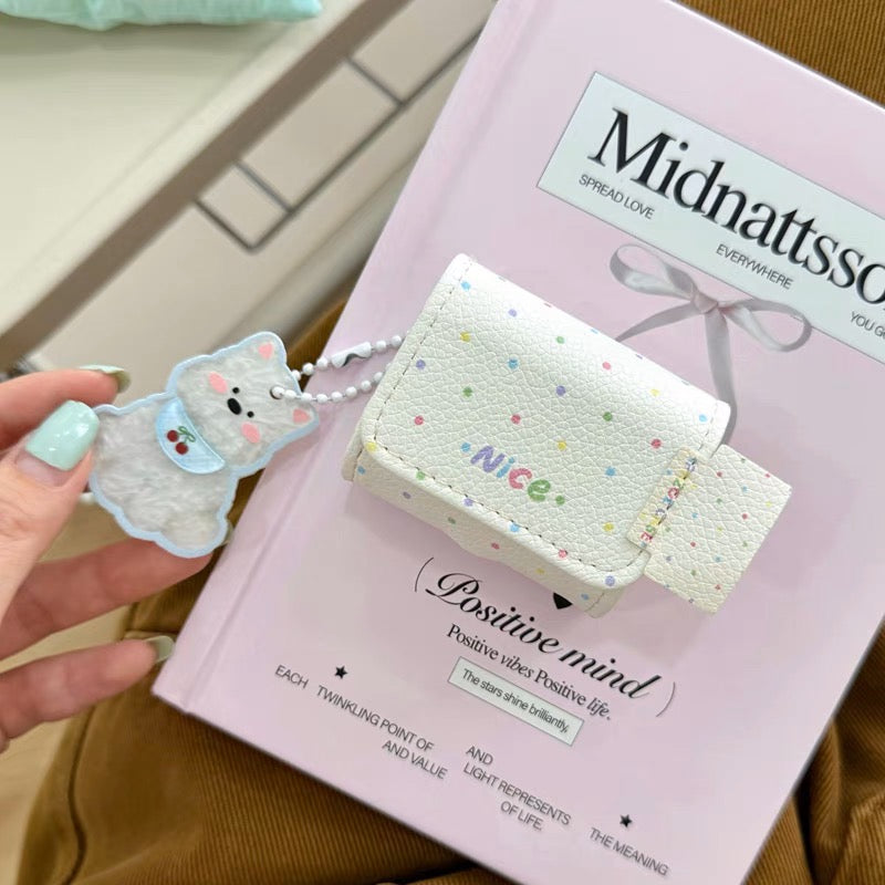 AirPodsケース おしゃれ カラフル ホワイト AirPods Proケース