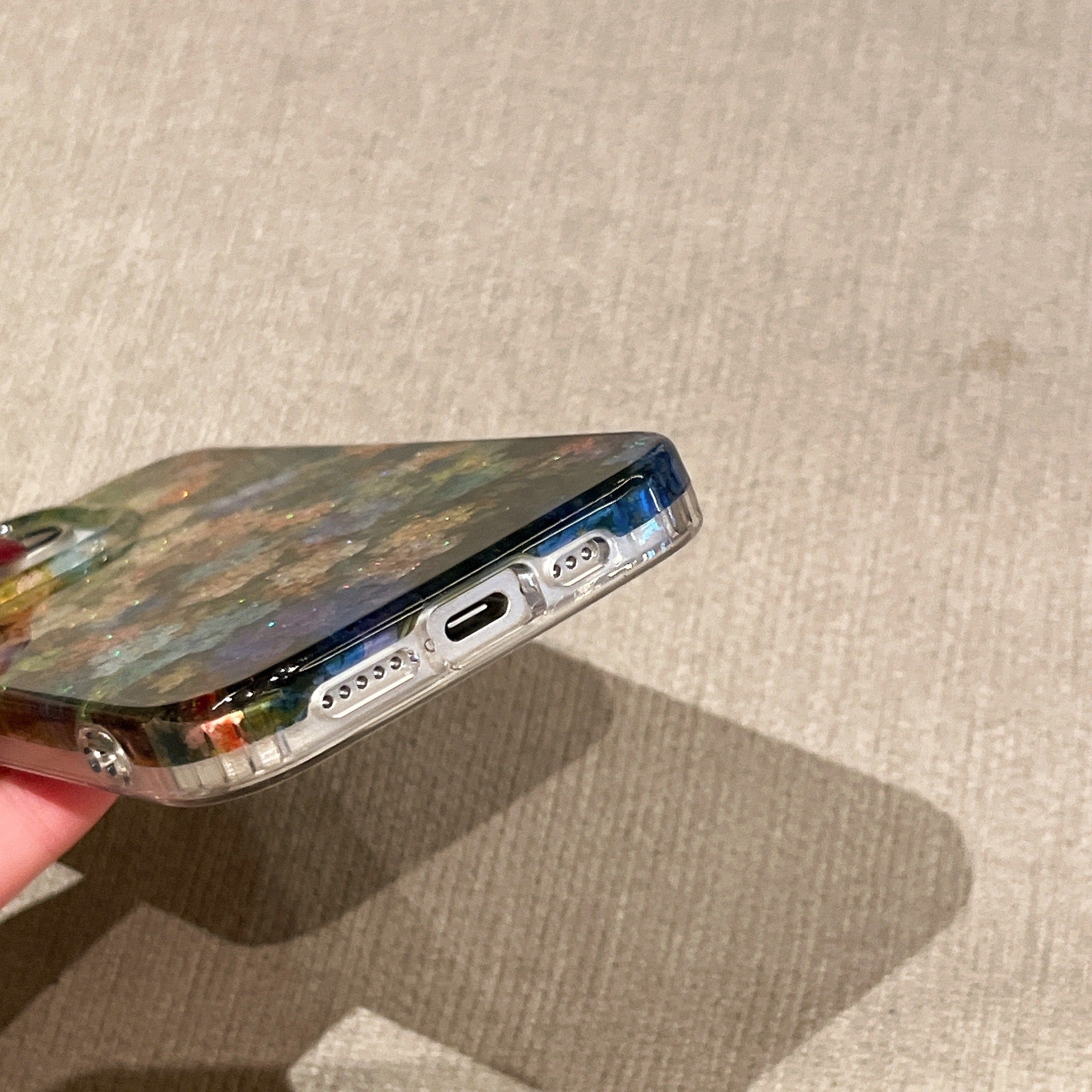 iPhoneケース かわいい カラフル フラワー スマホケース