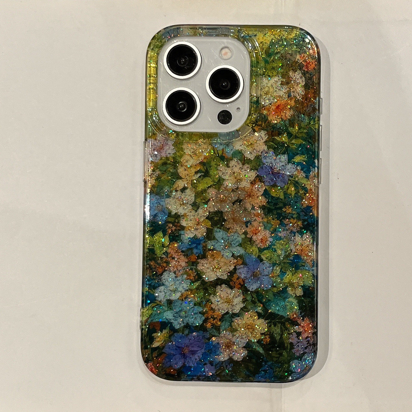 iPhoneケース かわいい カラフル フラワー スマホケース