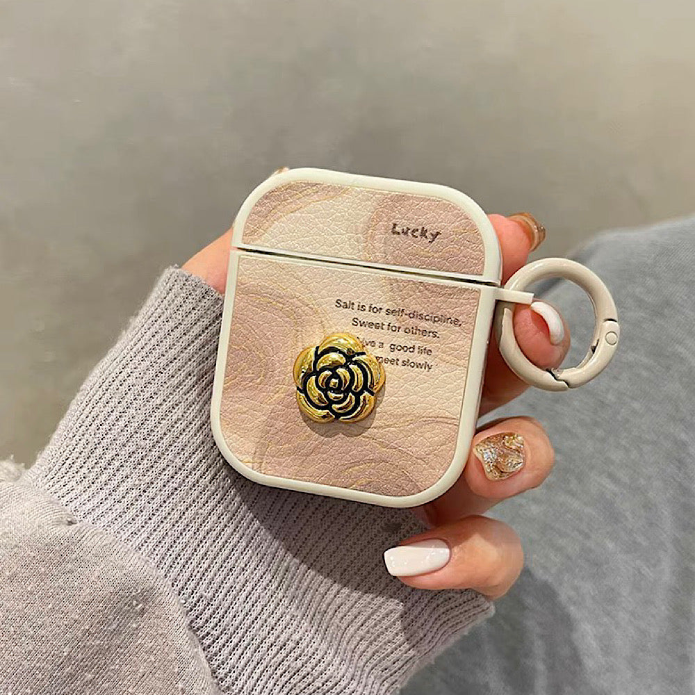 AirPodsケース 立体 フラワー おしゃれ AirPods proケース