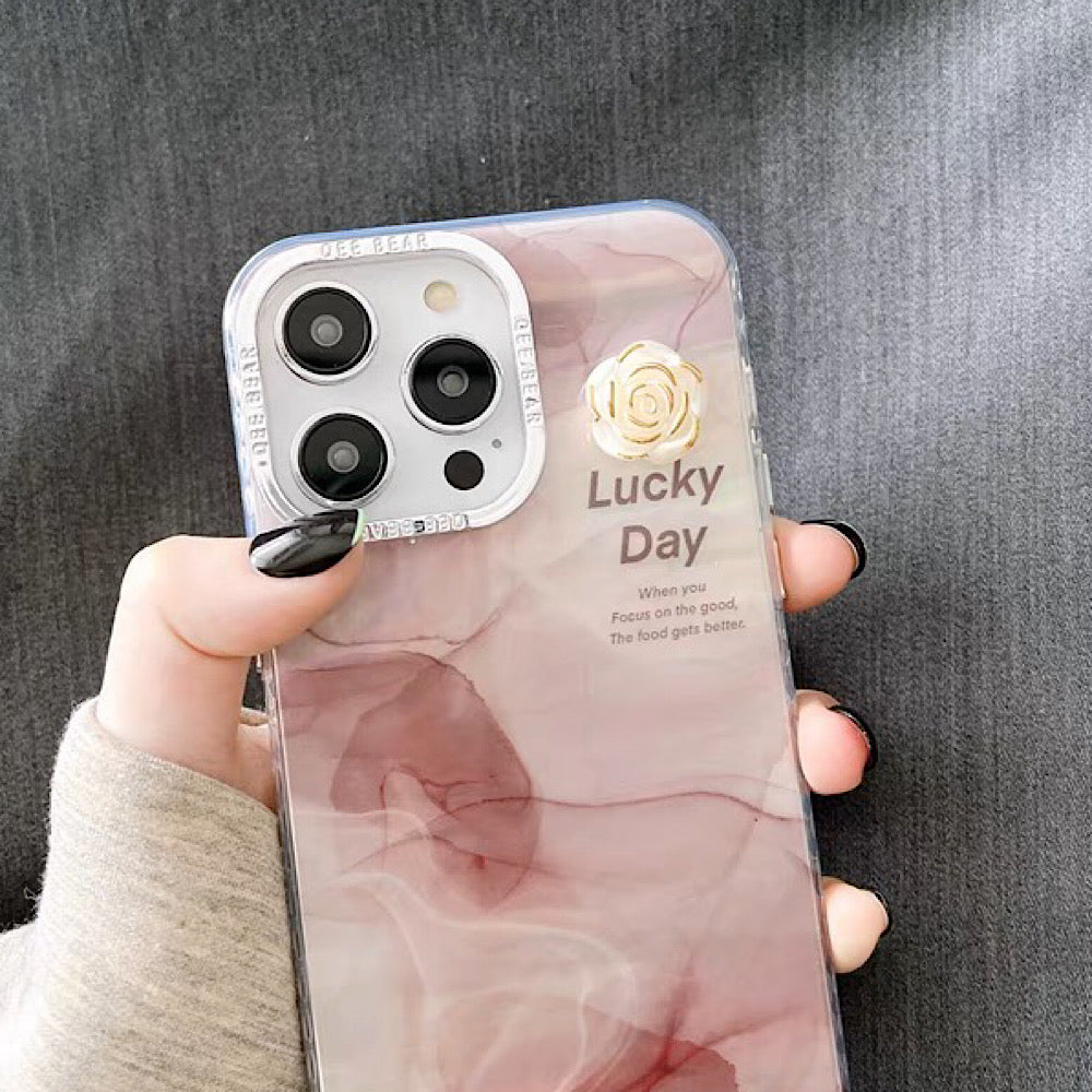 【淡いアイボリーカラー】立体フラワー　iPhoneケース iPhoneケース 立体 フラワー おしゃれ スマホケース