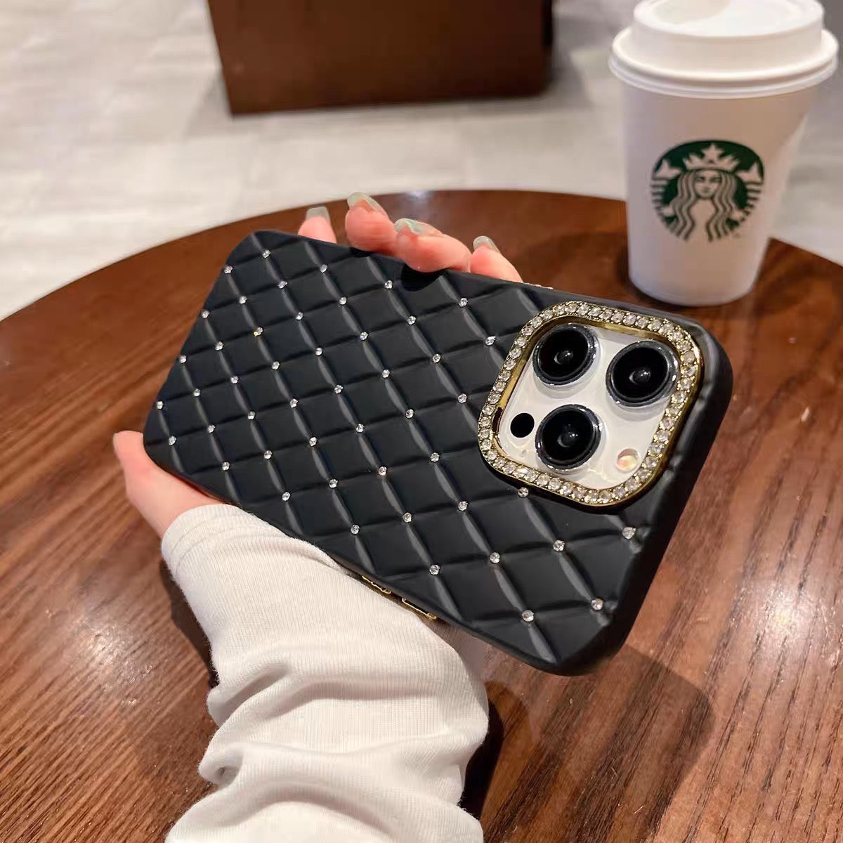 iPhoneケース おしゃれ キラキラ 単色 高級感 スマホケース