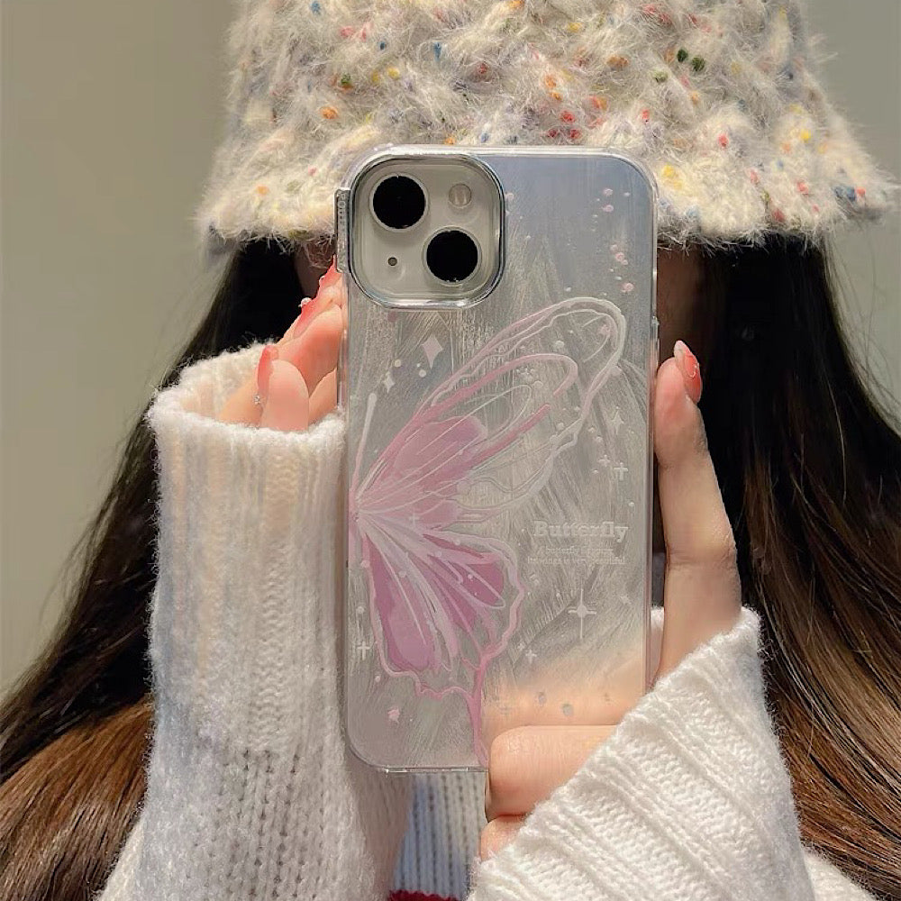 iPhoneケース おしゃれ 蝶々 スマホケース