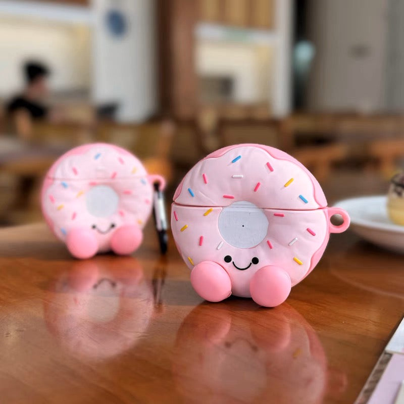AirPodsケース ピンク ドーナツ AirPods Proケース