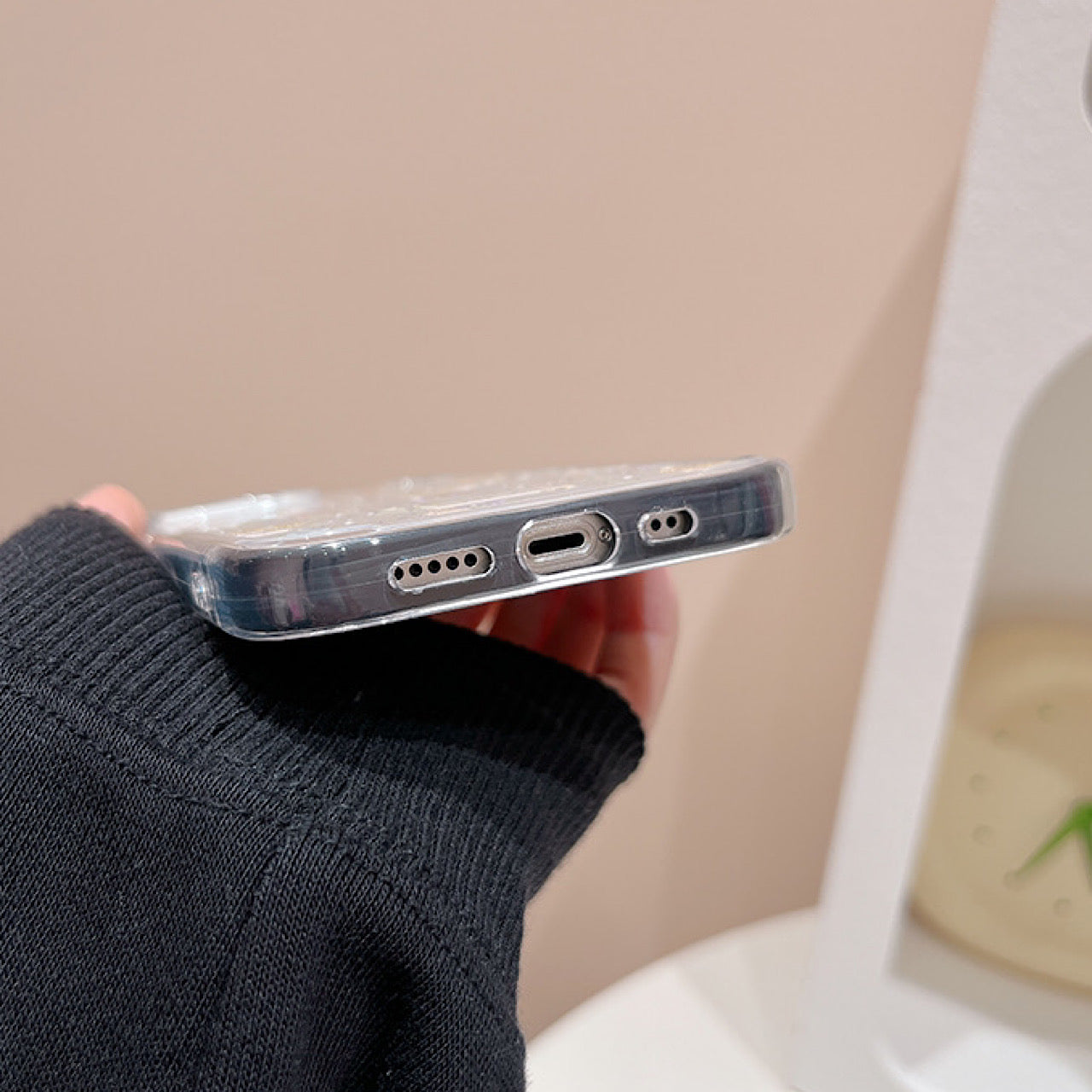 iPhoneケース かわいい うさぎ フラワー スマホケース