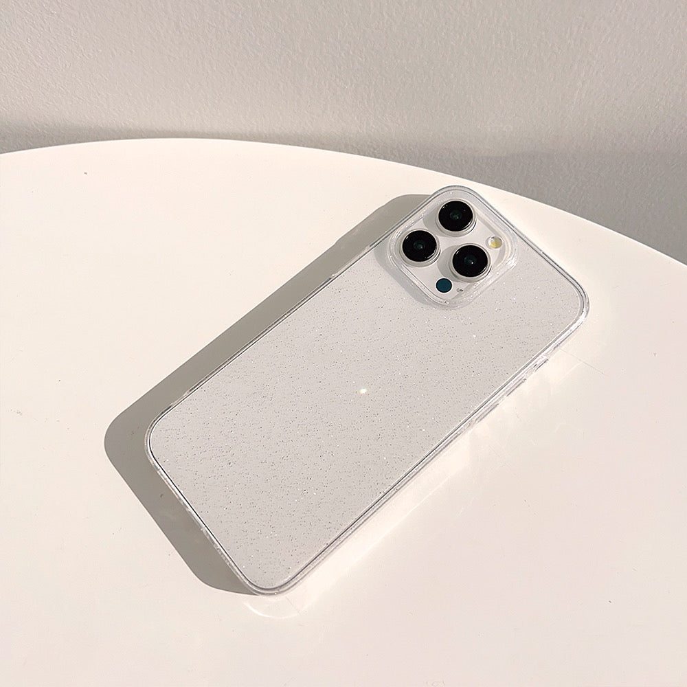 iPhoneケース 透明 キラキラ おしゃれ スマホケース