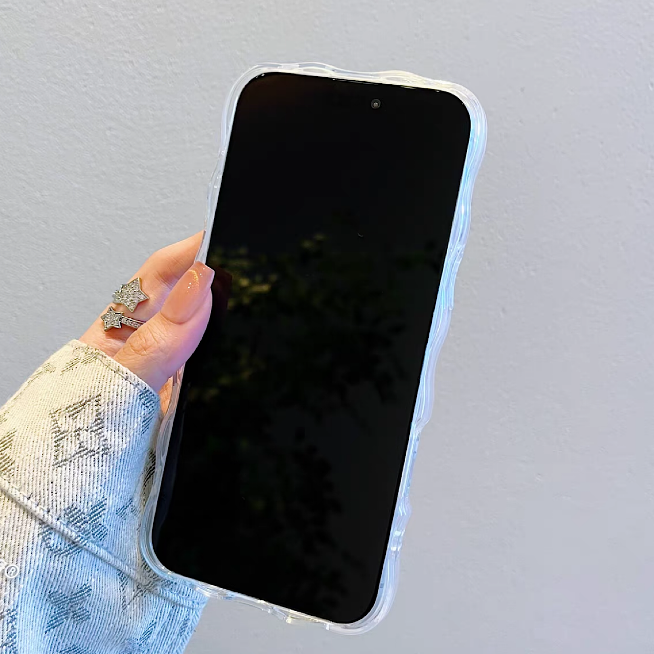 iPhoneケース おしゃれ カラフル フラワー 単色 スタンド付き スマホケース